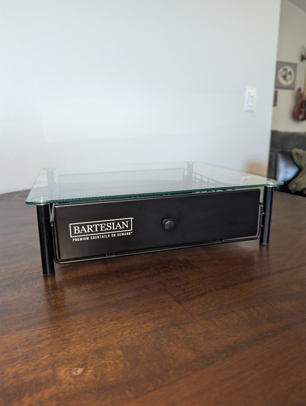 Bartesian 36-Capsule Cocktail Drawer Organizer Black